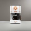 Amaste Retro Style Coffee Machine with 25 Oz Glass Coffee