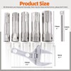 Tanstic 7Pcs Shower Valve Socket Wrench Set, 5 Sizes Dual-Ended