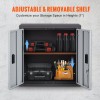 26\" Small Tool Chest Foldable Wall Cabinet Metal Garage Locker