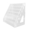Cosmetic Storage Rack Acrylic 7 Layers Clear Nail Polish Display