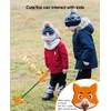 OKESAM Metal Detector for Kids, Adjustable 30”-38”, Cute Fox Lightweight