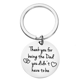 MULMINA Dad Gifts, Fathers Day Gift for Dad Keyring Dad Birthday Gifts from Daughter Son Dad Daddy Christmas Presents