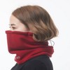Incontro Winter Fleece Warm Adult Neck Warmer Black Neck Warmer