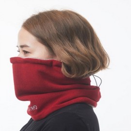 Incontro Winter Fleece Warm Adult Neck Warmer Black Neck Warmer