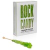 Light Green Rock Candy Sugar Sticks - Watermelon Flavored -