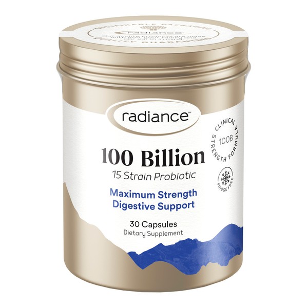 Radiance Probiotics 100 Billion 15 Strain Probiotic - 30 capsules