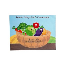 Fun Express Daniel’s Food Basket Sticker Scenes - 12 Piece, Vacation Bible School 2024