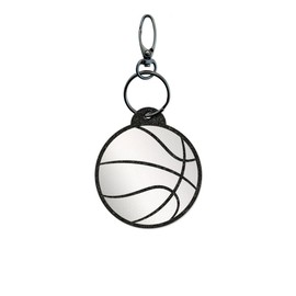 Reflexy Basketball Reflector Pendant Recycled Felt Pedestrian Reflector Pendant Basketball Ball Sports Indoor Sports Parquet Sports Hooper Hoop Shooter 3PT Basketball Court Basket Pack of 3