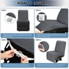 PureFit Additional Seat Cover for Reclining Couch Covers, Super Stretch