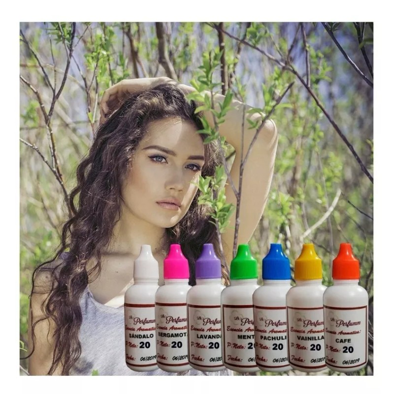 La Perfumm 40 Esencias Aromaticas De 20ml Aceite Aromaterapia Difusor