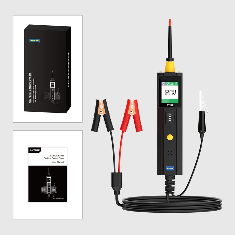 AUTOOl Power Circuit Probe Short Circuit Tester 6V-30V DC Test