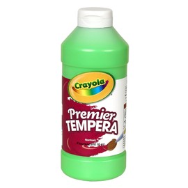 Crayola Neon Tempera Paint, Green Kids Paint, 16 Ounce Squeeze Bottle