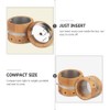 Healifty Moxibustion Box Bamboo Moxa Burner Holder 3- Gear Adjustable