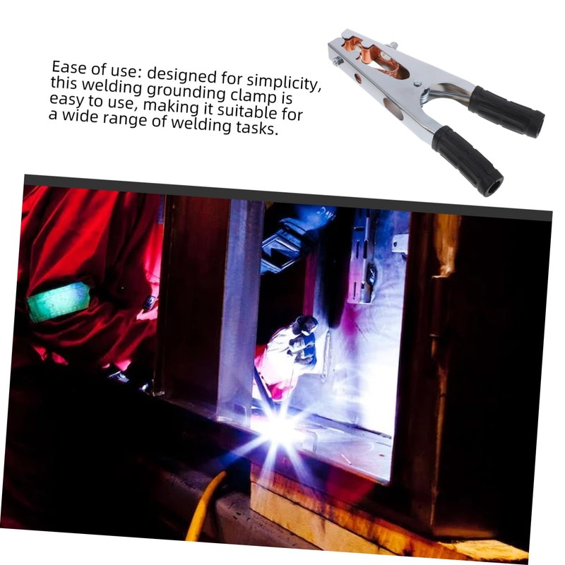 Operitacx 800A Heavy Duty Welding Ground Clamp Earth Grounding Clip