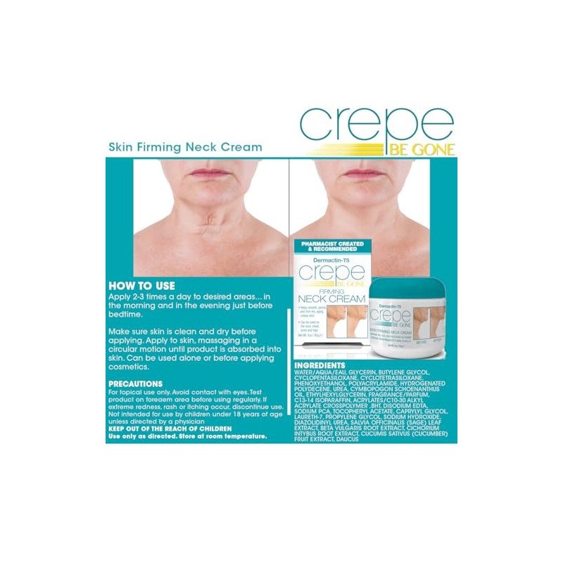 Dermactin Crepe Gone Crema Reafirmante Cuello Color Talla Única