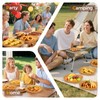 250 Pcs 8" Square Air Fryer Liners Disposable, Unbleached Parchment