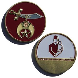 MotorDog69 Shriner Challenge Coin