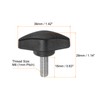 QUARKZMAN Pack of 4 Thumb Screws M6 x 16 mm
