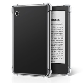 Case for Kobo Clara Colour & Clara BW/2E eReader 6”, Crystal Clear Thin Fit Protective Cover | Scratch-Resistant TPU Shell & Enhanced Grip | Showcase Your Style (Transparent)