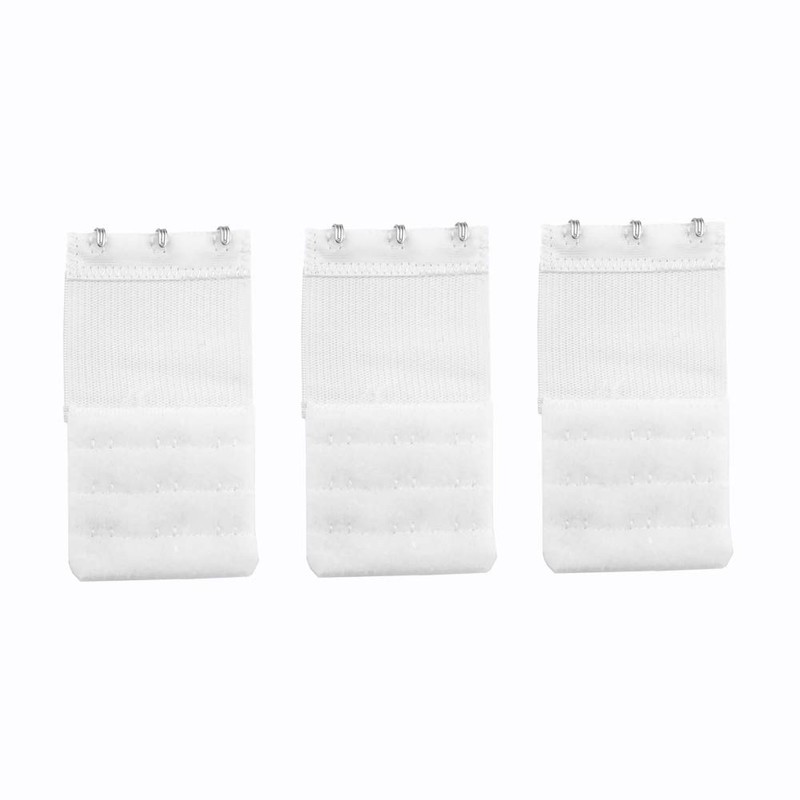 Yesmin Pack of 3 Bra Strap Extenders Extensions Elastic Extender