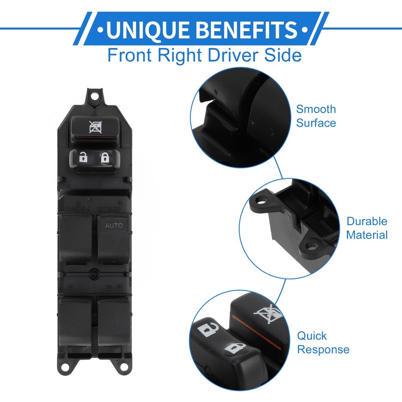VekAuto Power Window Switch for Toyota Corolla Auris Yaris Urban