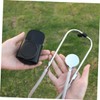 BIUDECO 2pcs Leather Stethoscope Holder for Nurses Portable Stethoscope Protector