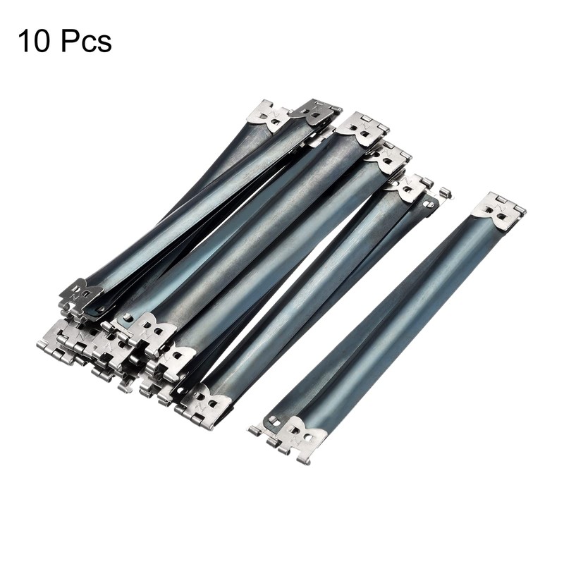 sourcing map Metal Internal Flex Frame - 10Pcs 120mm/4.7" Handbag