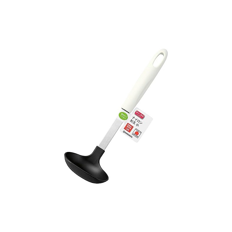 Shimomura Industries ANO-245 Taste Restaurant Nylon Ladle, Small, Made in