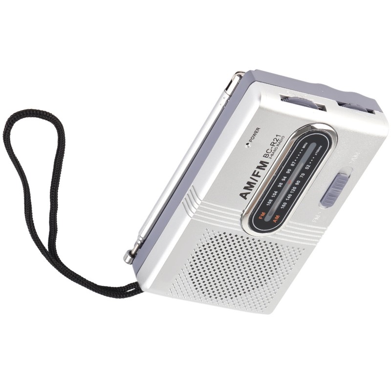 AM FM Radio Long 5W Speaker Lasting Portable Pocket Transistor