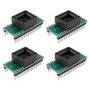 OTOTEC Pack of 4 PLCC32 to DIP32 Programmer IC Adapter