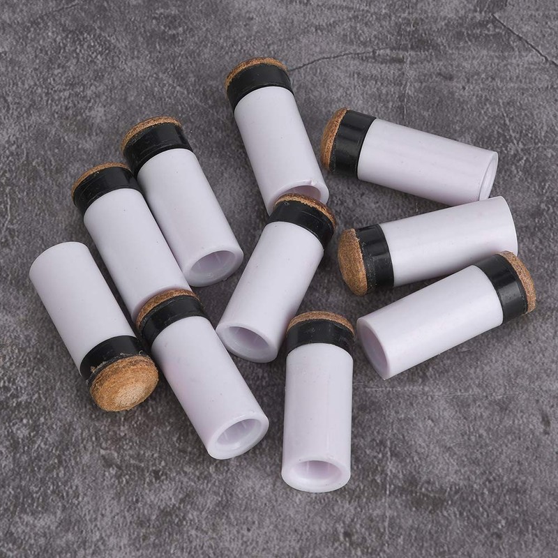 Alomejor Snooker Pool Cue Tip Replacement Size Cue Tips No