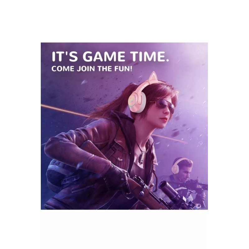 Onikuma K9 Pro Cat Ear 7.1 Gaming Headset For PC