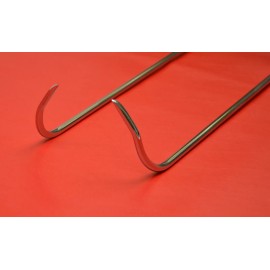 Dentmagictools.com RH-9 5/16" Diam, 24" Length, 3-3/4" Toe, Shaved Pointed Tip, 90 Degree Bend, Rot