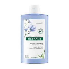 Klorane Volumising Shampoo with Organic Flax 400ml - Fine and Flat Hair