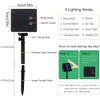 2 Pcs Long Solar String Lights Total 82FT 200LED Waterproof