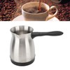 Electric Coffee Pot Ergonomic Handle 600ML Stainless Steel Turkish Coffee