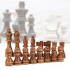 QANYEGN Chess Pieces, Wooden Chess Pieces Set, Wooden Chess Pieces