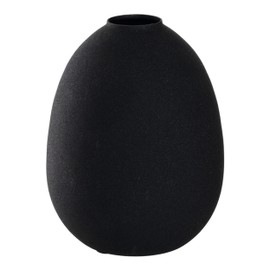 LEONARDO HOME Casolare 041697 Vase 16.4 cm Black Metal