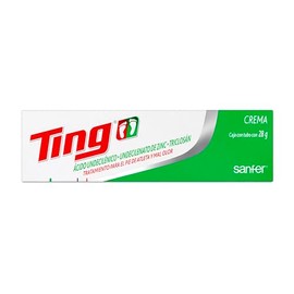 Ting Crema | Tratamiento Antimícótico Pie de Atleta | Ácido Undecilénico | Cura Infección, Ardor y Grietas | Tubo 28 g |
