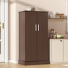kepptory 47" Kitchen Pantry Cabinet, Modern Pantry Storage Cabinet with