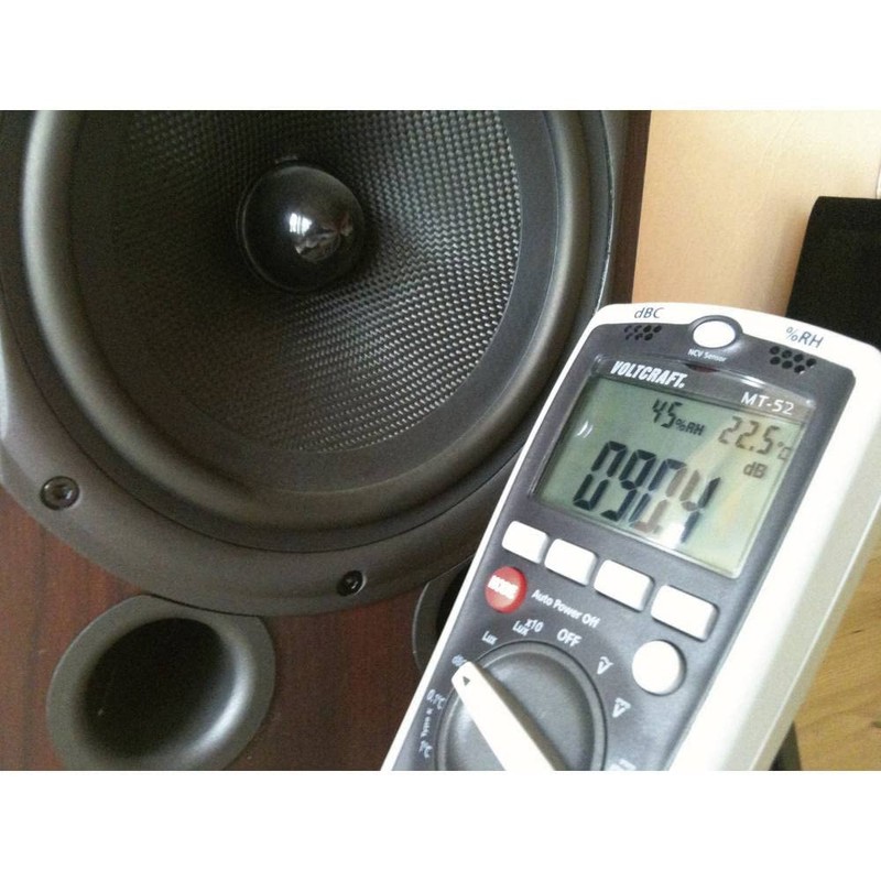 VOLTCRAFT MT-52 Digital Multimeter, AC/DC Measurements, Measuring Ranges for Current,