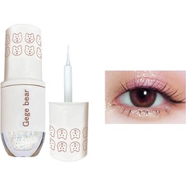 Gege bear Starry Liquid Eye Shadow 4g Liquid Eye Shadow (03# Crystal Grape)