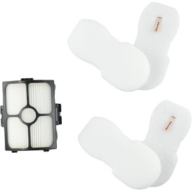 Kit de filtro de repuesto para Shark Stratos Ultralight Corded Stick Vacuum HZ3000 HZ3002, incluye filtros HEPA lavables y piezas de fieltro de espuma pre-motor XFFKHZ3000 XHFHZ3000 Accesorios