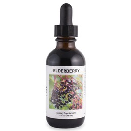 Supreme Nutrition Products Supreme Nutrition Elderberry Tincture, 2 fl. oz | 1.2 ml per Serving | 49 Servings