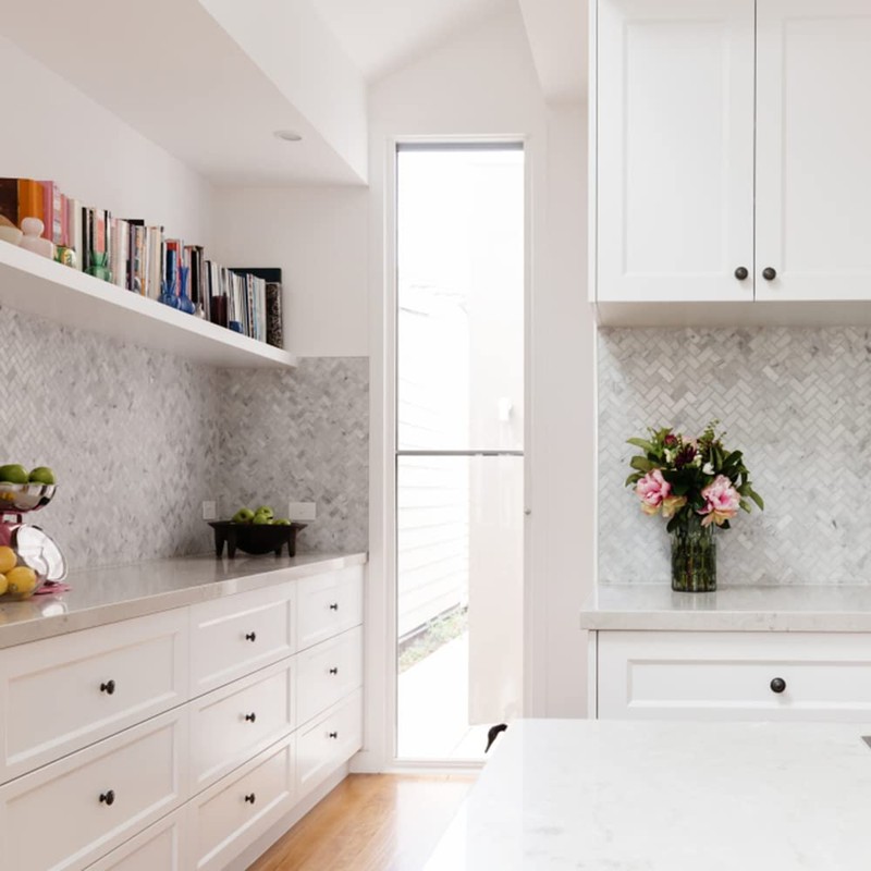 Tkocisa 50 Pieces Black Round Kitchen Cabinet Knobs, 1.2 Inch