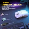 Darmoshark M3S Wireless Gaming Mouse,Tri-Mode 2K/USB-C/Bluetooth Mouse Up to 26000DPI,PAW3395