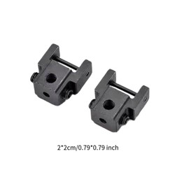 Generic 2 Pieces Scroll Saw Blade Holder Clamp Conversion Pin Less Adapter Simple Installation Direct Replace Sturdy Wire Saw Clamps