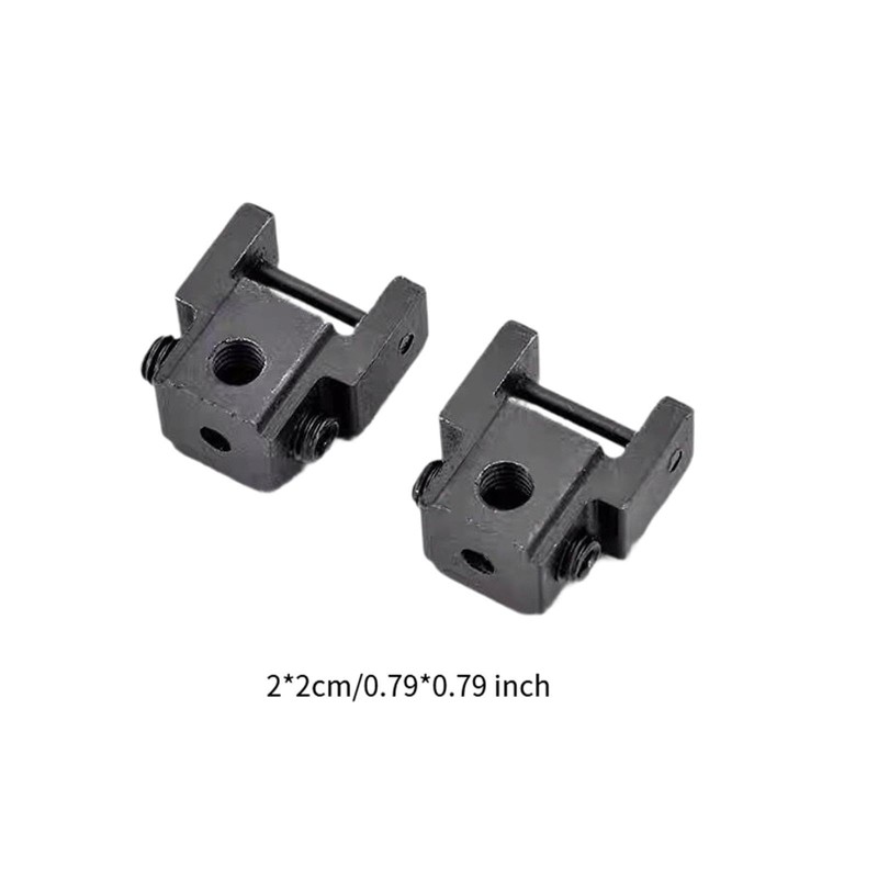 Generic 2 Pieces Scroll Saw Blade Holder Clamp Conversion Pin