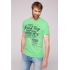 Camp David Mens Puff-Print Electric Green M T-Shirt, Green