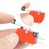 BUYGOO 6Pcs V-156-1C25 Micro Limit Switch with Hinge Roller Momentary